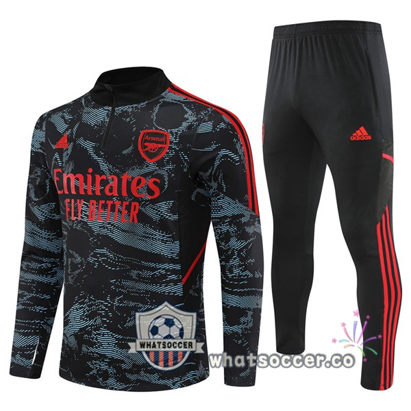 Arsenal Blue Red Tracksuit 2022-2023