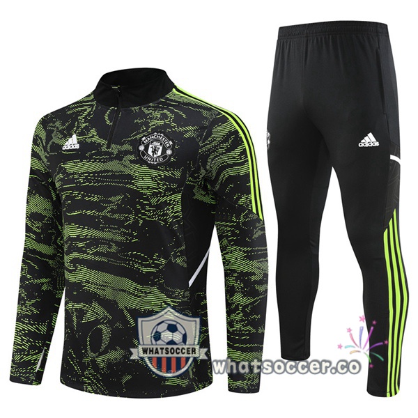 Manchester United Green Tracksuit 2022-2023