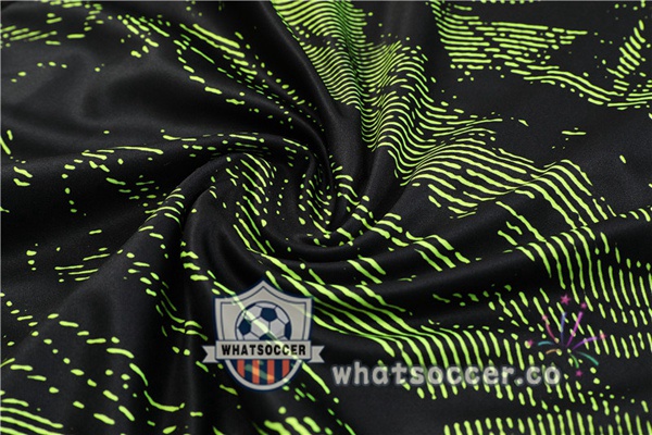 Manchester United High Collar Green Tracksuit 2022-2023
