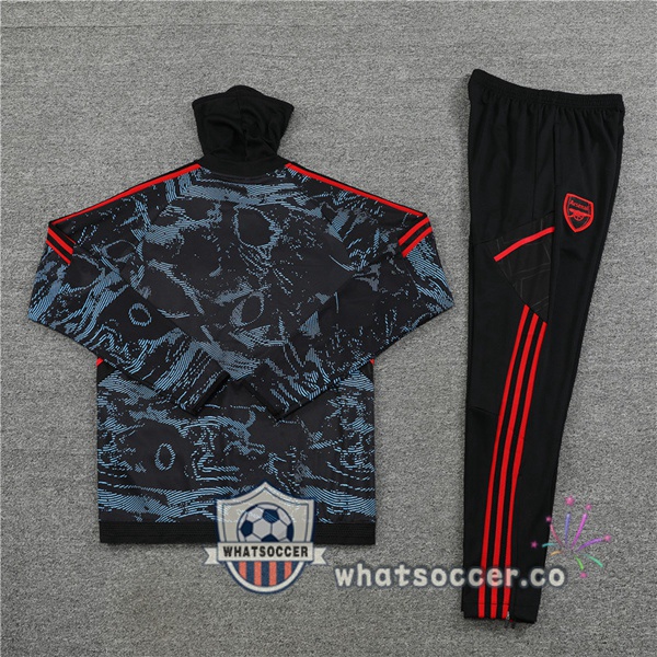 Arsenal High Collar Blue Red Tracksuit 2022-2023