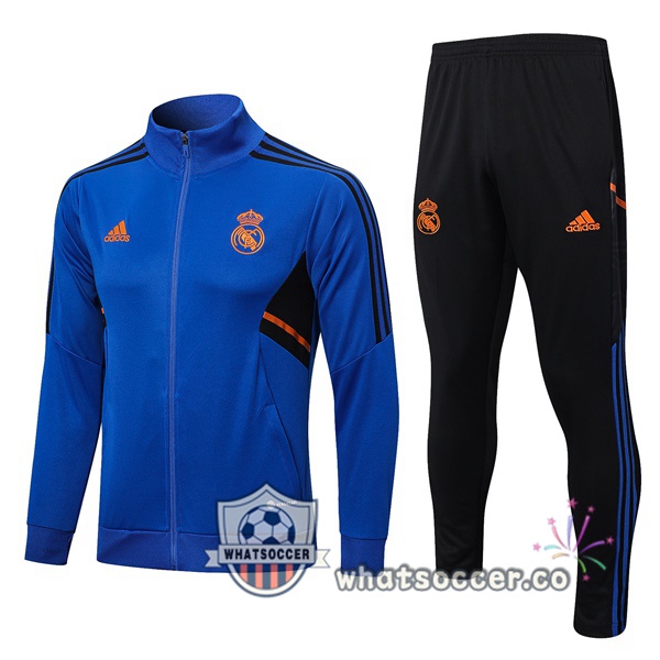 Real Madrid Blue Jacket 2022-2023
