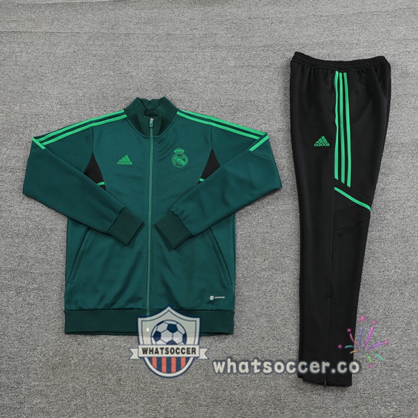 Real Madrid Green Jacket 2022-2023
