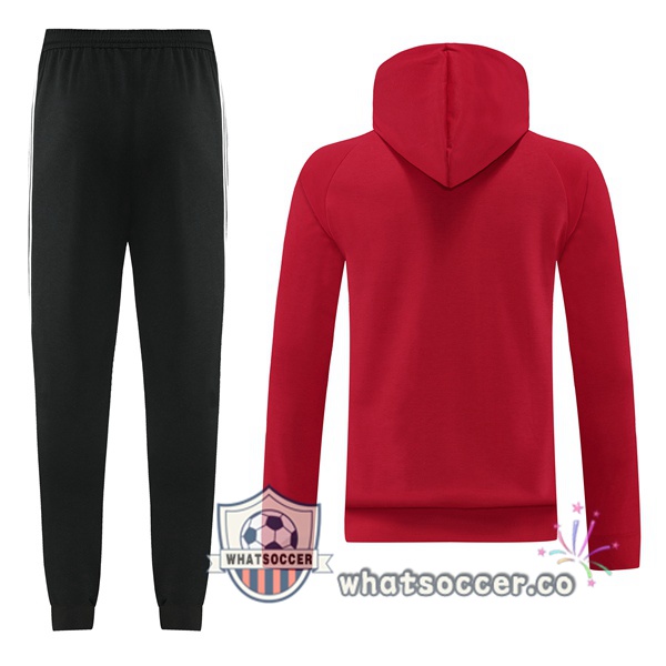 Manchester United Red Hooded Jacket 2022-2023