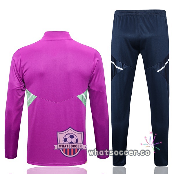 Real Madrid Purple Tracksuit 2022-2023