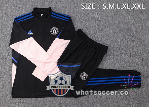 Manchester United Black Tracksuit 2022-2023