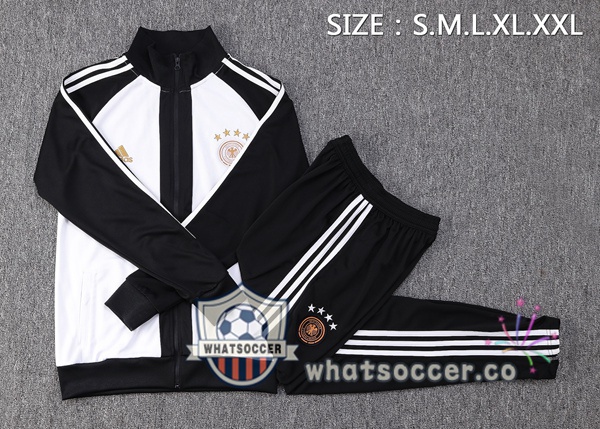 Germany Black White Jacket 2022-2023