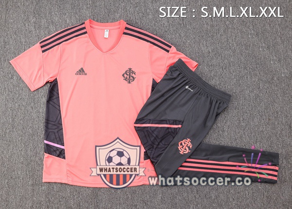 SC Internacional Training T-Shirts + Pants Rose 2022-2023