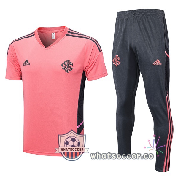 SC Internacional Training T-Shirts + Pants Rose 2022-2023