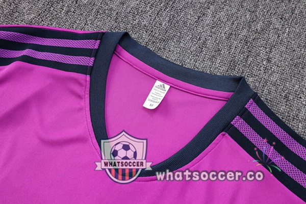 Real Madrid Training T-Shirts + Shorts Purple 2022-2023