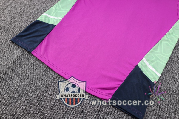 Real Madrid Training T-Shirts + Shorts Purple 2022-2023