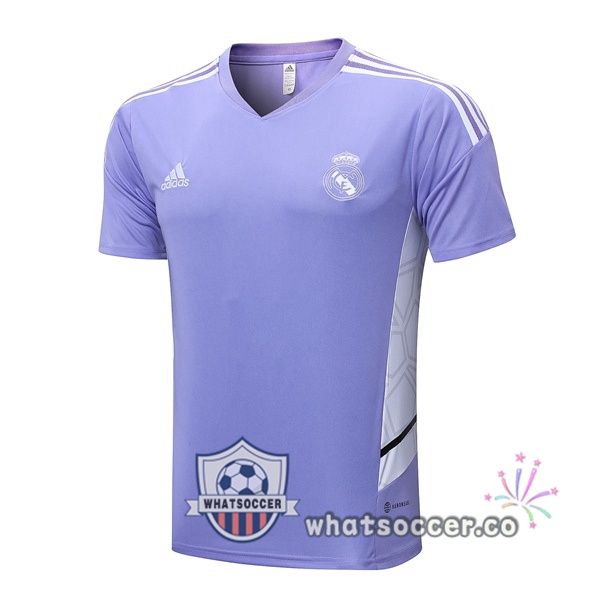Real Madrid Training T-Shirts Purple 2022-2023
