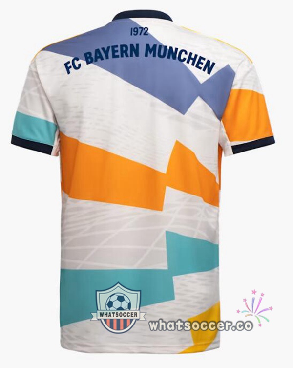 Bayern Munich 50th anniversary Soccer Jerseys White 2022-2023
