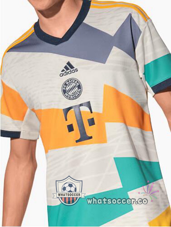 Bayern Munich 50th anniversary Soccer Jerseys White 2022-2023