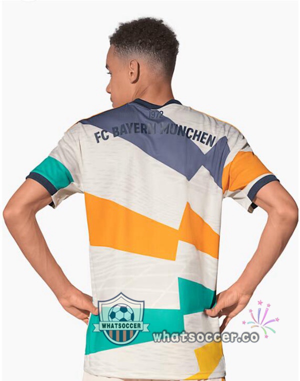 Bayern Munich 50th anniversary Soccer Jerseys White 2022-2023