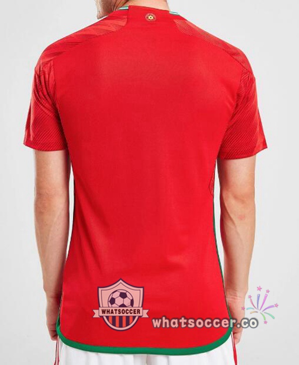 Wales Home Soccer Jerseys Red 2022-2023