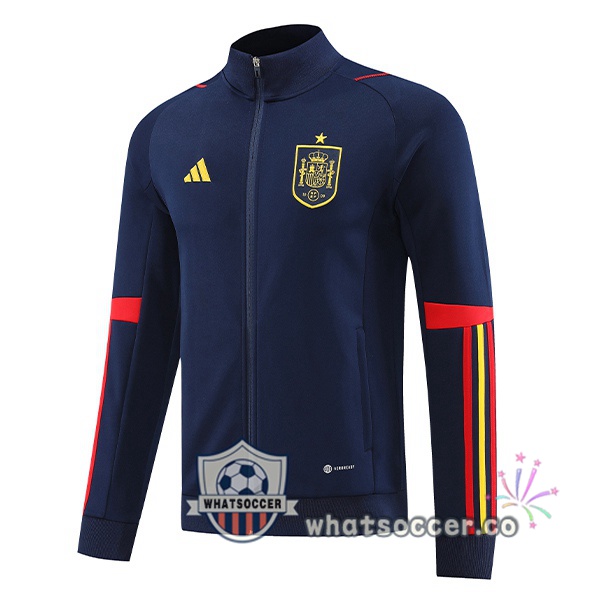 Spain Soccer Jacket Blue Royal 2022-2023