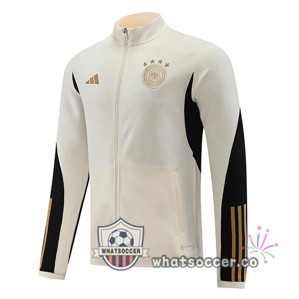 Germany Soccer Jacket White 2022-2023