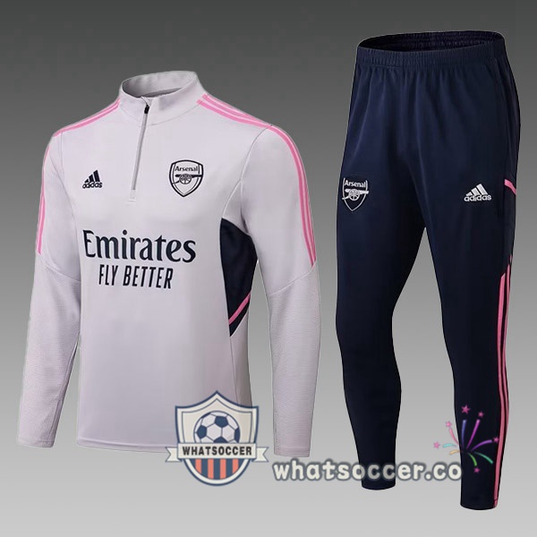Arsenal Kids White Tracksuit 2022-2023