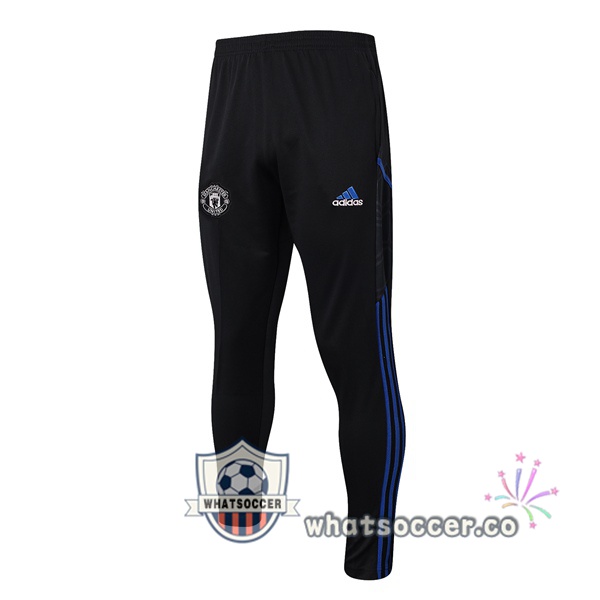 Manchester United Soccer Pants Black 2022-2023