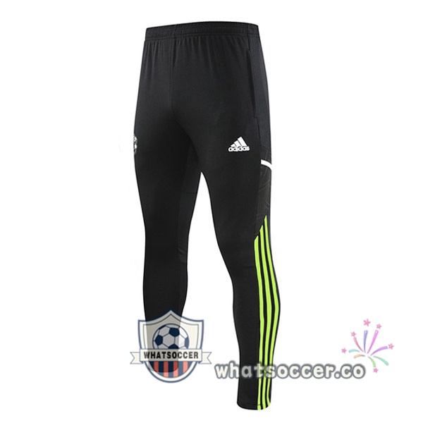 Manchester United Soccer Pants Black 2022-2023