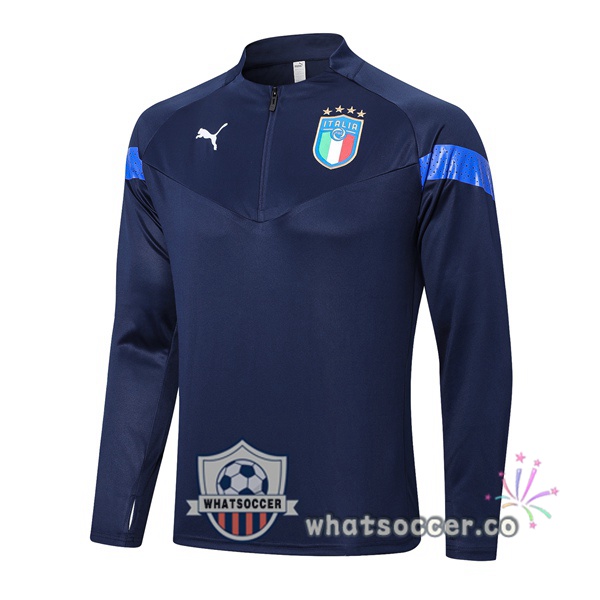 Italy Soccer Sweater Blue Royal 2022-2023