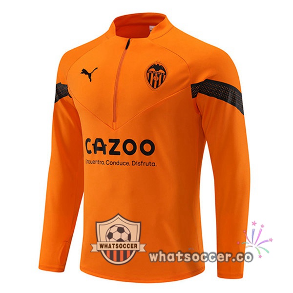 Valencia CF Soccer Sweater Orange 2022-2023