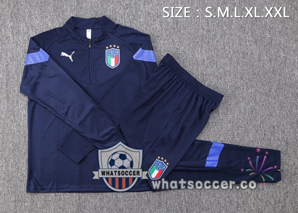 Italy Blue Royal Tracksuit 2022-2023