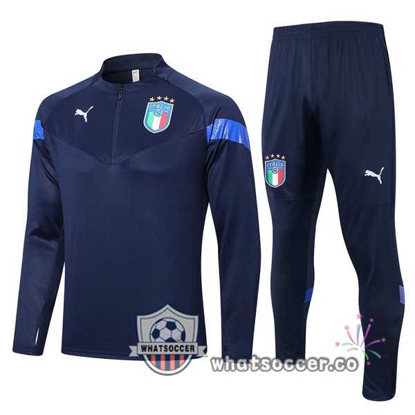 Italy Blue Royal Tracksuit 2022-2023