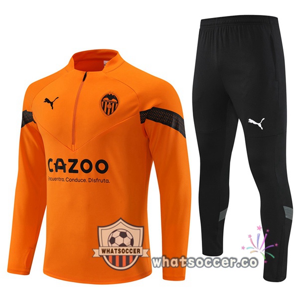 Valencia CF Orange Tracksuit 2022-2023