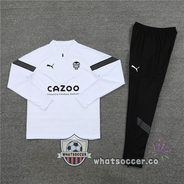 Valencia CF White Tracksuit 2022-2023