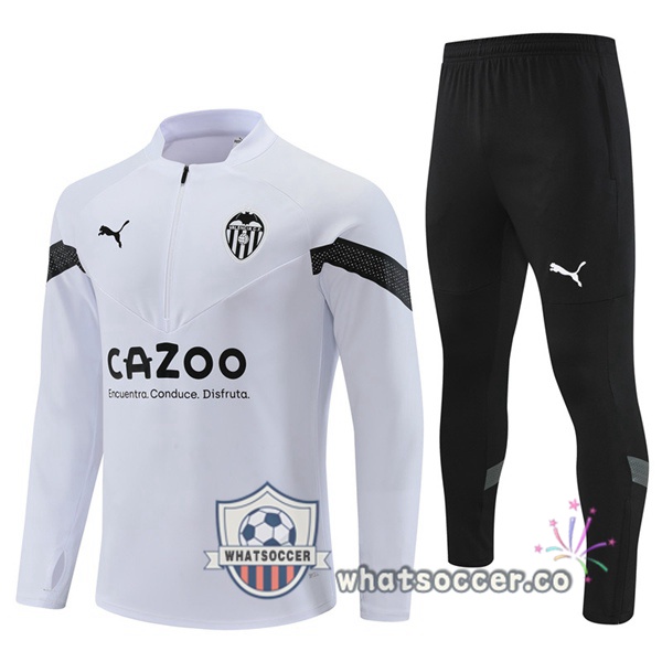 Valencia CF White Tracksuit 2022-2023