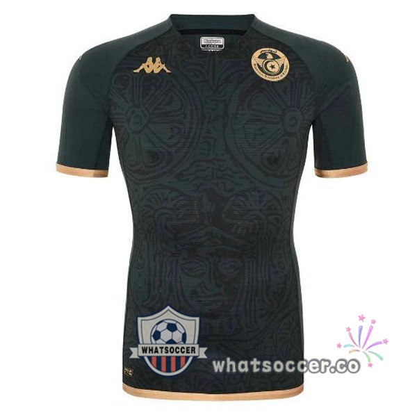 Tunisia Third Soccer Jerseys Black 2022-2023