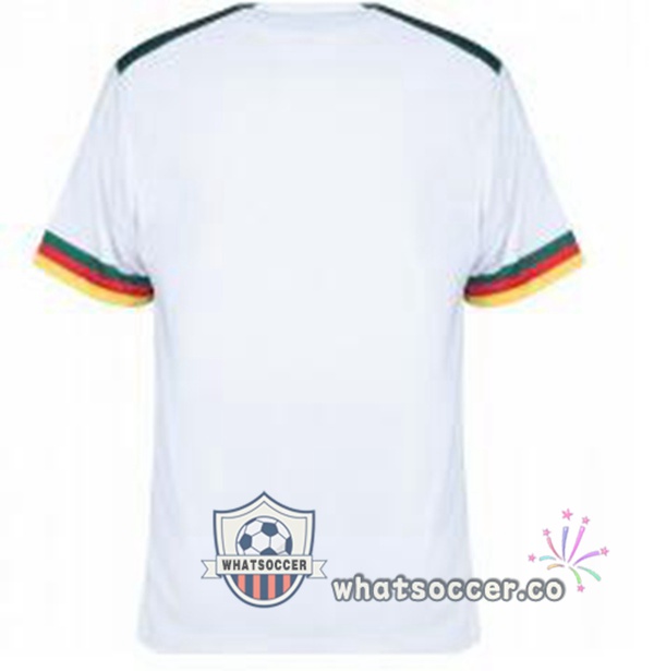 Cameroon Away Soccer Jerseys White Green 2022-2023