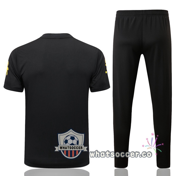 Training Polo Brazil + Pants Black 2022-2023