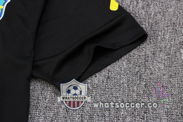 Training Polo Brazil + Pants Black 2022-2023