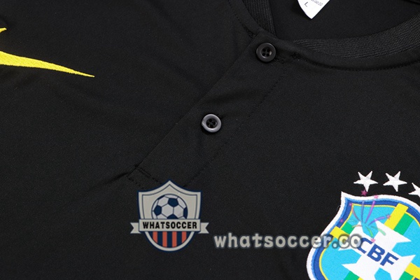 Training Polo Brazil + Pants Black 2022-2023