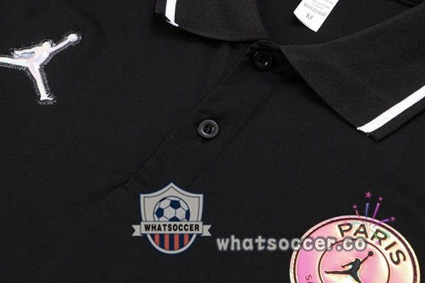 Training Polo Paris PSG + Pants Black 2022-2023