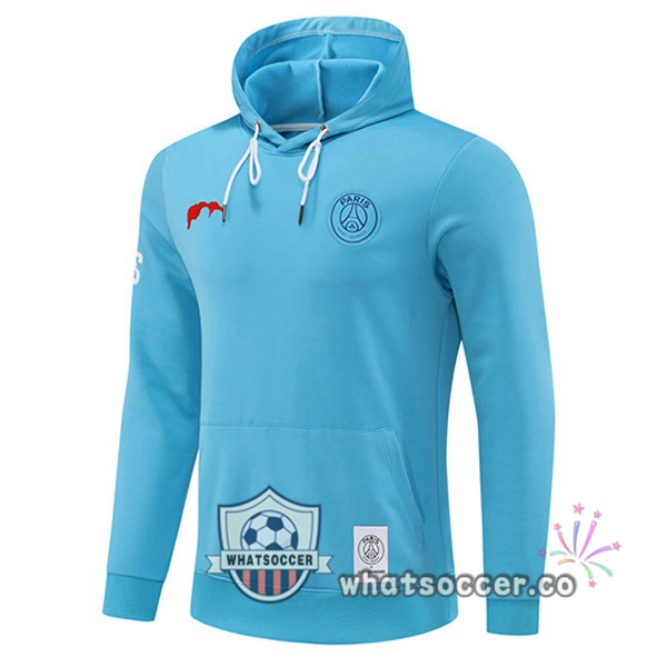 Paris PSG Hooded Sweater Blue 2022-2023