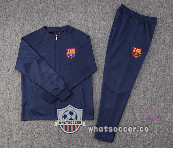 FC Barcelona Blue Royal Jacket 2022-2023