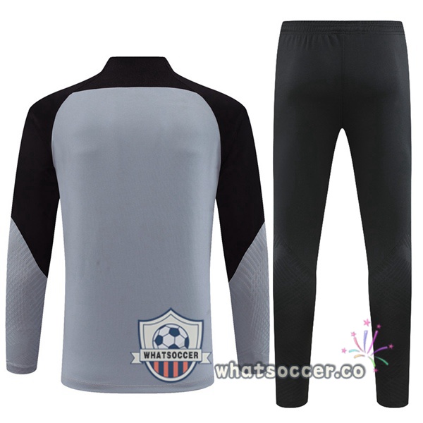 FC Barcelona Gray Tracksuit 2022-2023