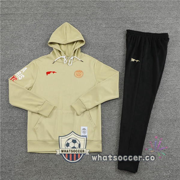 Paris PSG Marron Hooded Jacket 2022-2023
