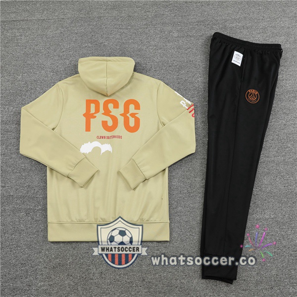 Paris PSG Marron Hooded Jacket 2022-2023