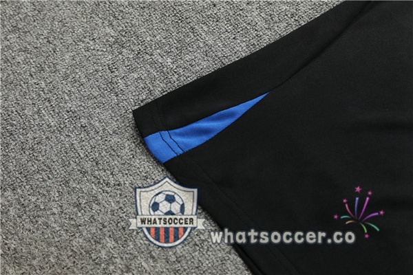 Paris PSG Training T-Shirts + Shorts Black 2022-2023