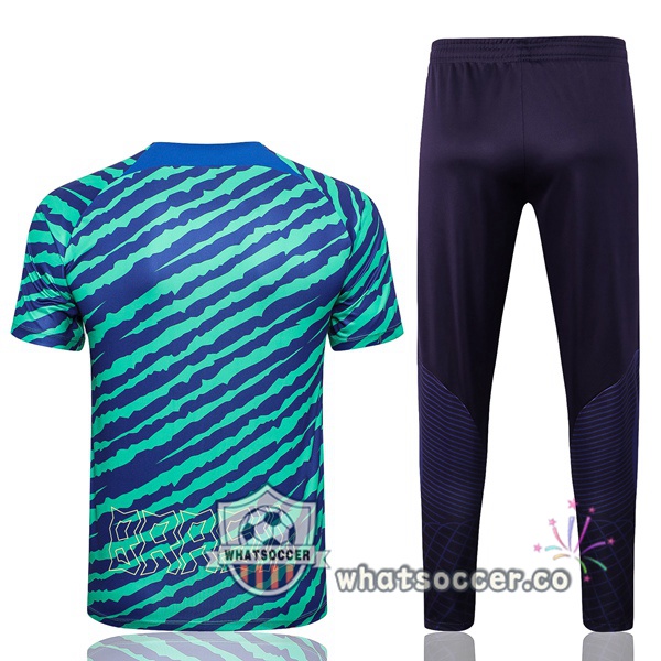 Brazil Training T-Shirts + Pants Green 2022-2023