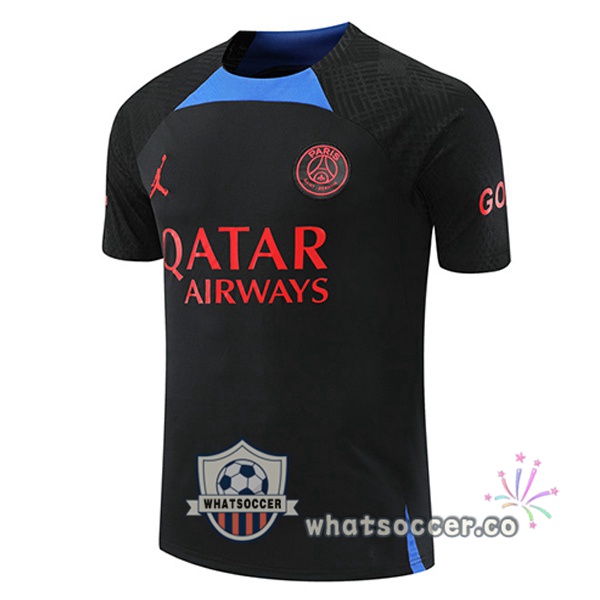 Paris PSG Training T-Shirts Black 2022-2023