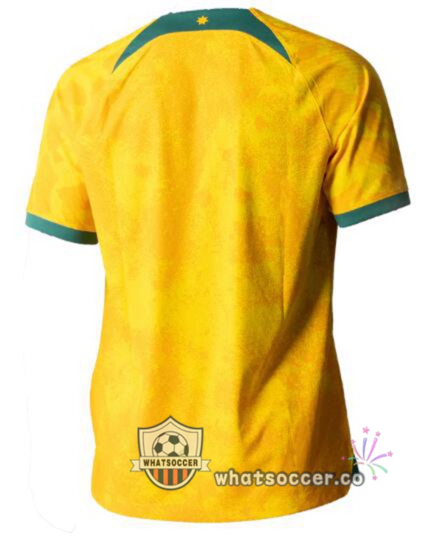 Australie Home Soccer Jerseys Yellow 2022-2023