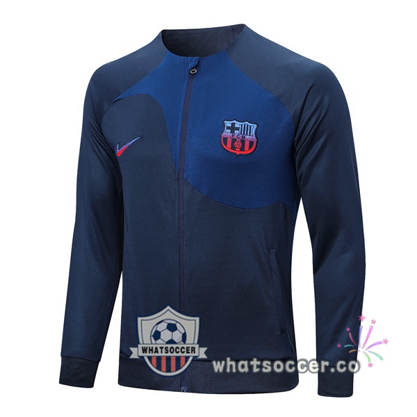 FC Barcelona Soccer Jacket Blue Royal 2022-2023