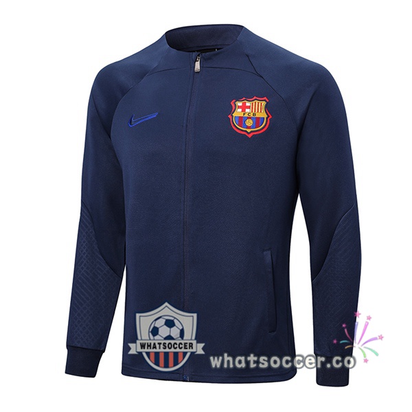 FC Barcelona Soccer Jacket Blue Royal 2022-2023