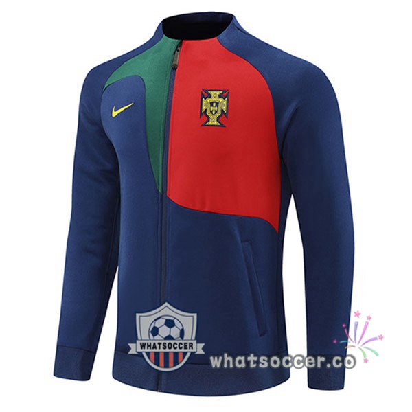Portugal Soccer Jacket Blue Royal 2022-2023