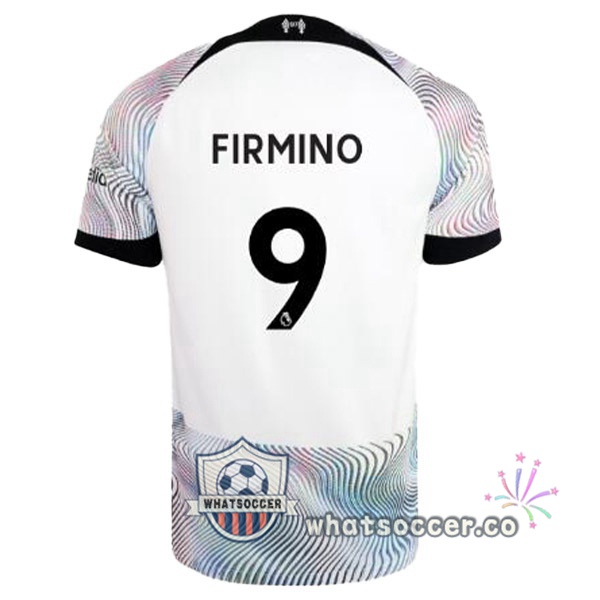 FC Liverpool (FIRMINO 9) Away Soccer Jerseys White 2022-2023